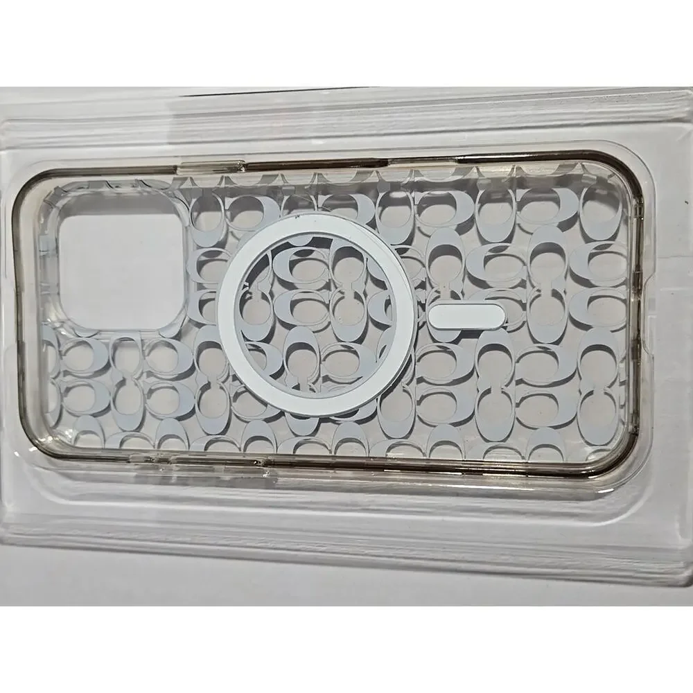 Coach iPhone Signature ProtectiveCase with MagSafe! iPhone16 retail:$78